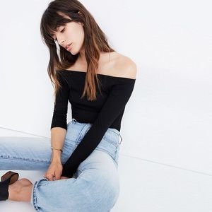 Madewell Off the shoulder bodysuit